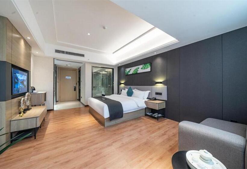 غرفة قياسية, Thank Inn Plus Chaozhou Caitang Lotus