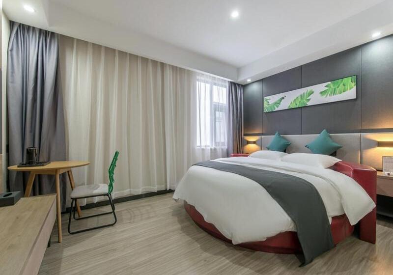 חדר רומנטי, Thank Inn Plus Jiaozuo Jiefang District Heping Street