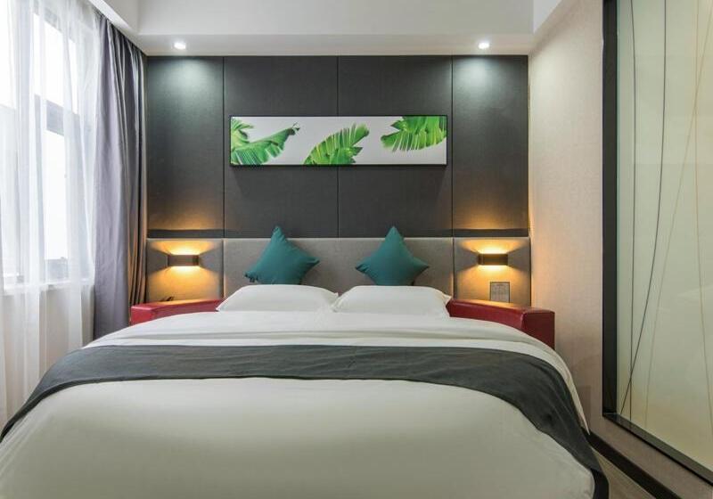 חדר רומנטי, Thank Inn Plus Jiaozuo Jiefang District Heping Street