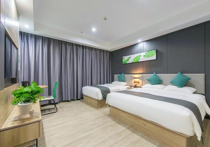 חדר משפתחתי סופריור, Thank Inn Plus Jiaozuo Jiefang District Heping Street