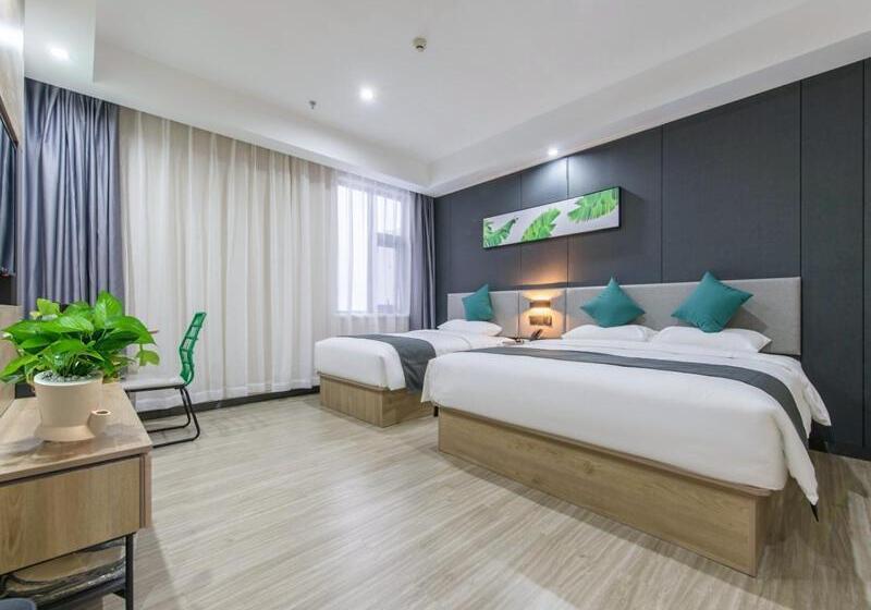 Семейный Номер Superior, Thank Inn Plus Jiaozuo Jiefang District Heping Street