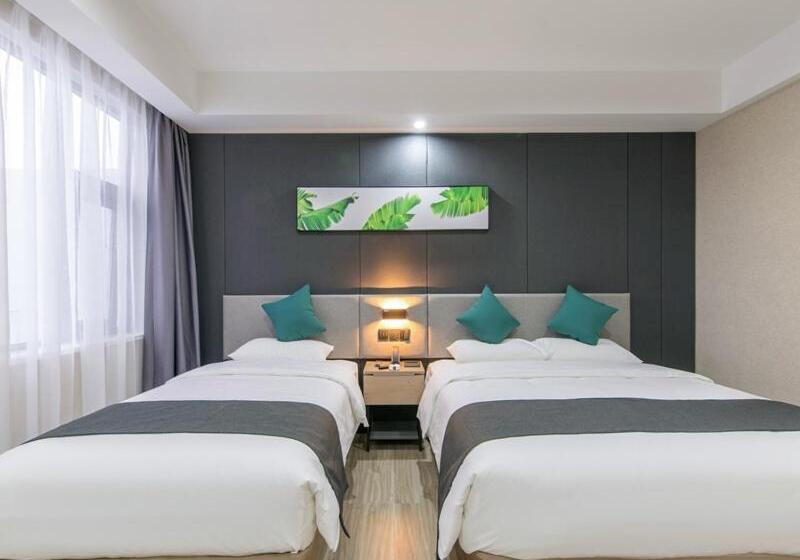 חדר משפתחתי סופריור, Thank Inn Plus Jiaozuo Jiefang District Heping Street