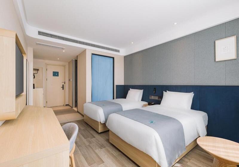 Номер Deluxe, Lanou Hotel Qingdao West Station Haixi Road
