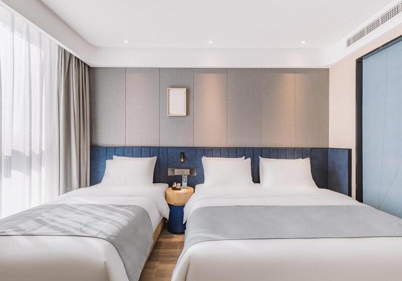 Семейный Номер Deluxe, Lanou Hotel Qingdao West Station Haixi Road