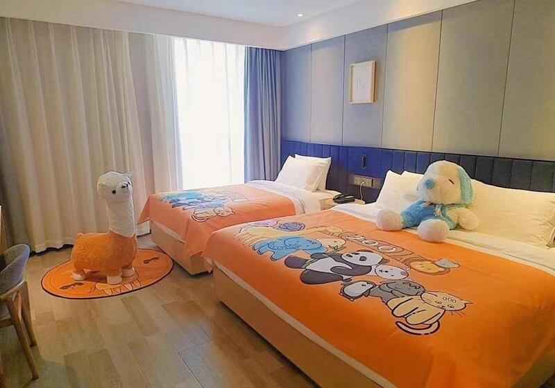 Семейный Номер, Lanou Hotel Qingdao West Station Haixi Road