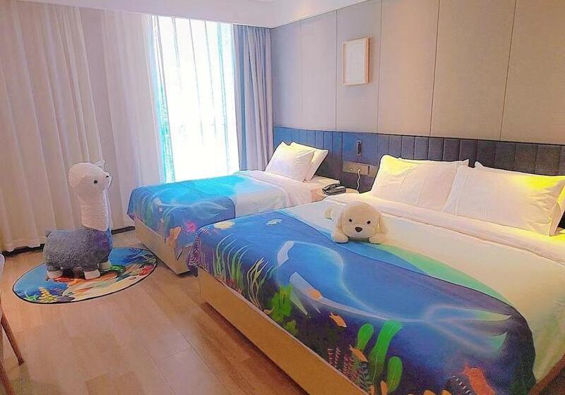 Семейный Номер, Lanou Hotel Qingdao West Station Haixi Road