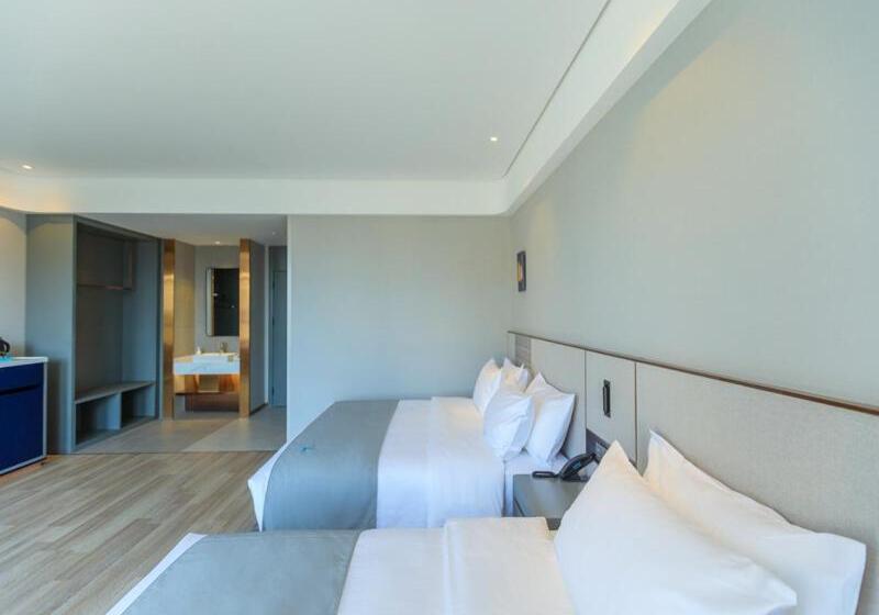 Семейный Номер Deluxe, Lanou Hotel Qingdao West Station Haixi Road