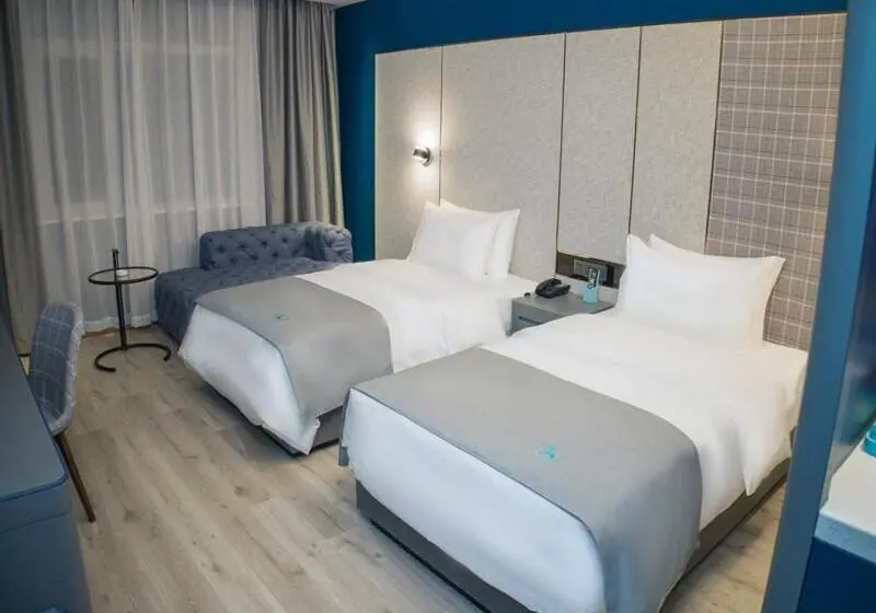 デラックスファミリールーム, Lanou Hotel Xiguan Impression Scenic Area Shiyanfang County
