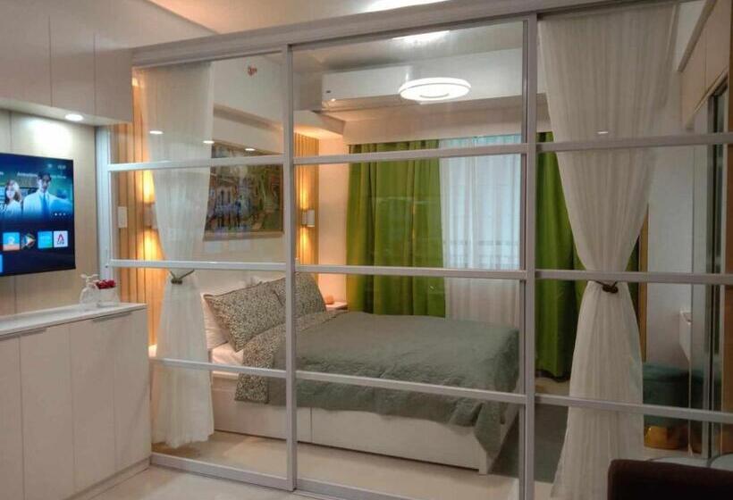 آپارتمان 1 خوابه با بالکن, Oasis Chic By The Bay Pasay City Near Mall Of Asia