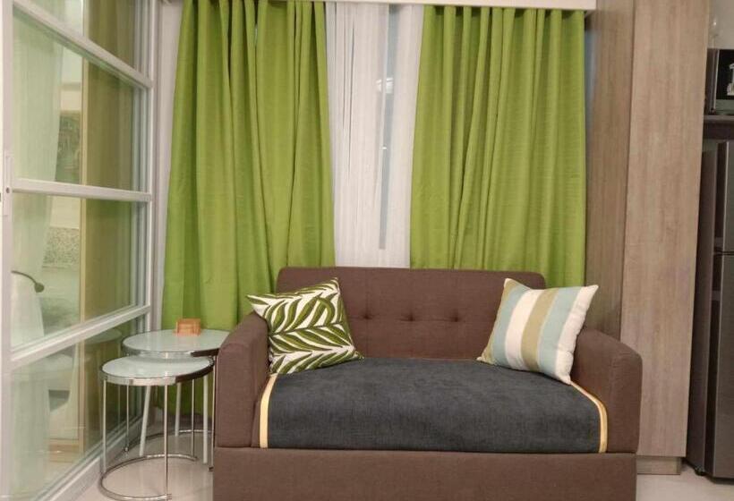 آپارتمان 1 خوابه با بالکن, Oasis Chic By The Bay Pasay City Near Mall Of Asia