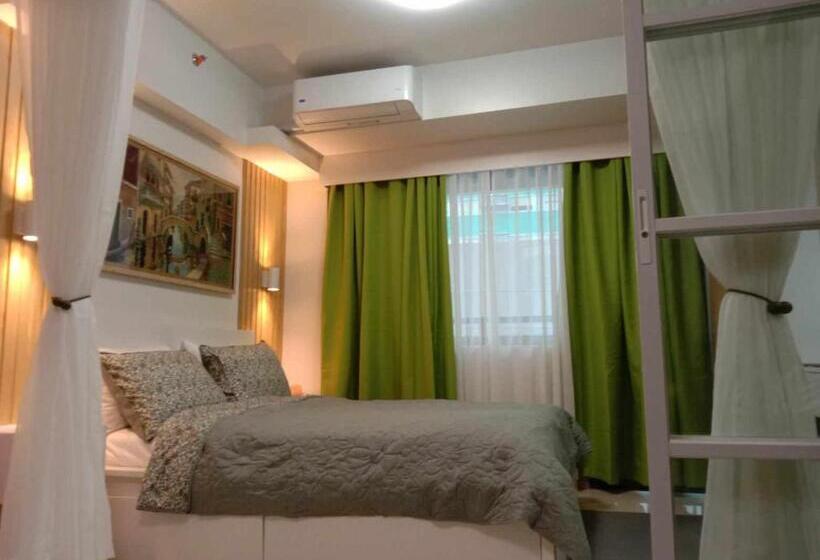 آپارتمان 1 خوابه با بالکن, Oasis Chic By The Bay Pasay City Near Mall Of Asia