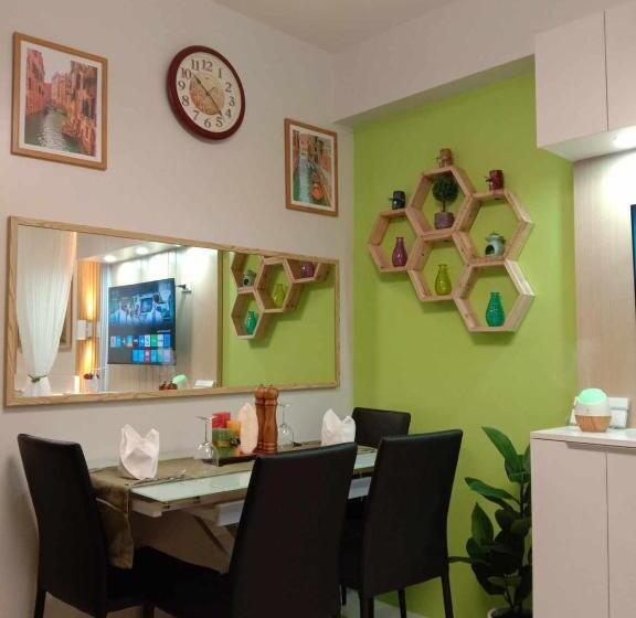 آپارتمان 1 خوابه با بالکن, Oasis Chic By The Bay Pasay City Near Mall Of Asia
