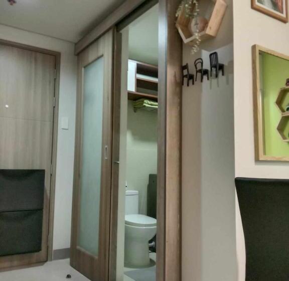 آپارتمان 1 خوابه با بالکن, Oasis Chic By The Bay Pasay City Near Mall Of Asia