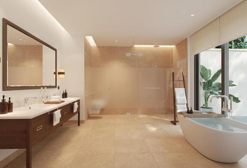可观景的套房, Six Senses La Sagesse