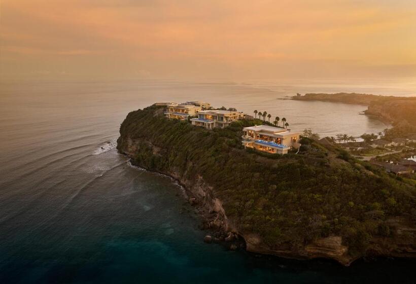 带4个卧室的公寓, Six Senses La Sagesse