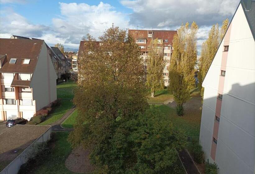 Номер Стандарт, Le Zen, Location Chambre Privative, Kingersheim Proche Mulhouse