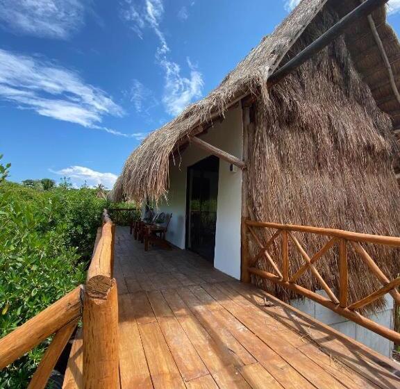 Номер Стандарт Вид на Сад, Cabañas Tulum Aldea Mangle & Cenote