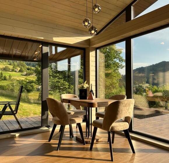 خانه 1 خوابه, Mirest   котеджі в горах із чаном джакузі