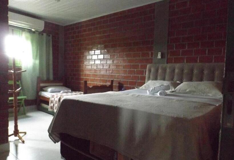 Номер Стандарт Трехместный, Pousada Monte Serrat