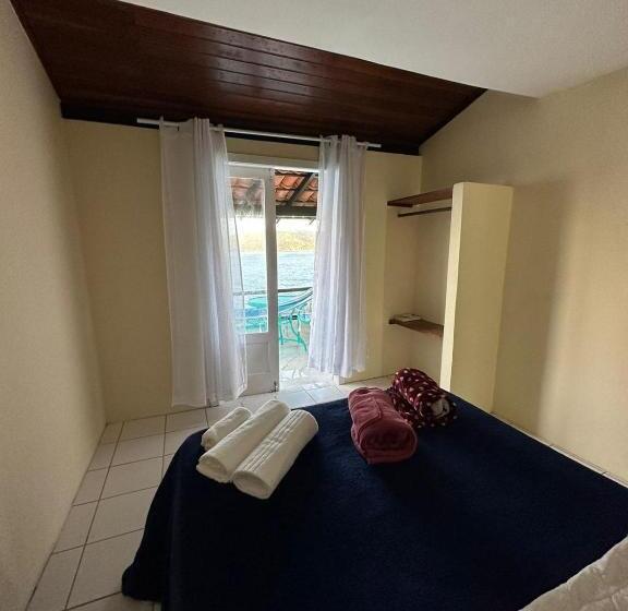 Deluxe 3-Bettzimmer mit Meerblick, Pousada Vista Grega