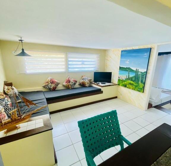 Deluxe 3-Bettzimmer mit Meerblick, Pousada Vista Grega