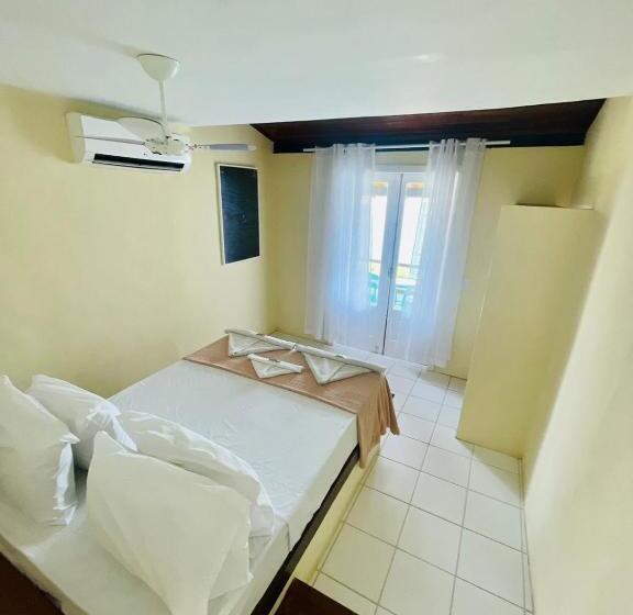 Deluxe 3-Bettzimmer mit Meerblick, Pousada Vista Grega