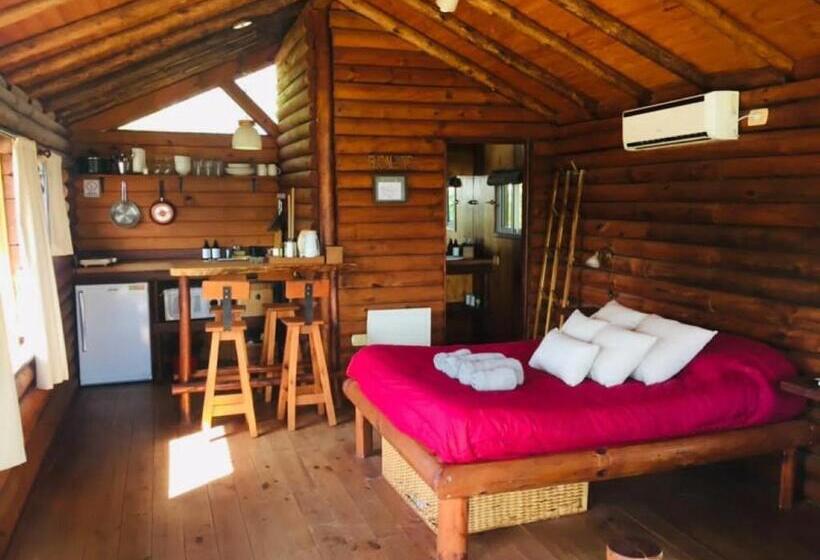 غرفة قياسية رباعية, Cabanas Los Troncos