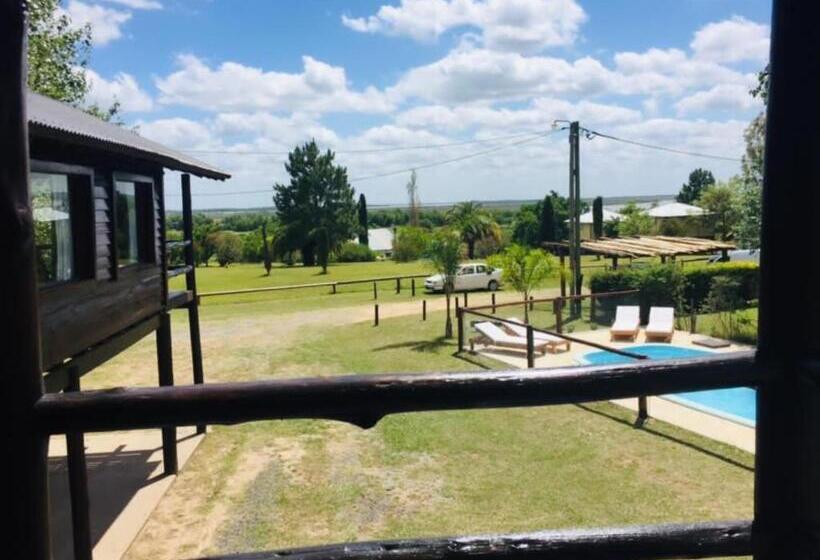 غرفة قياسية رباعية, Cabanas Los Troncos