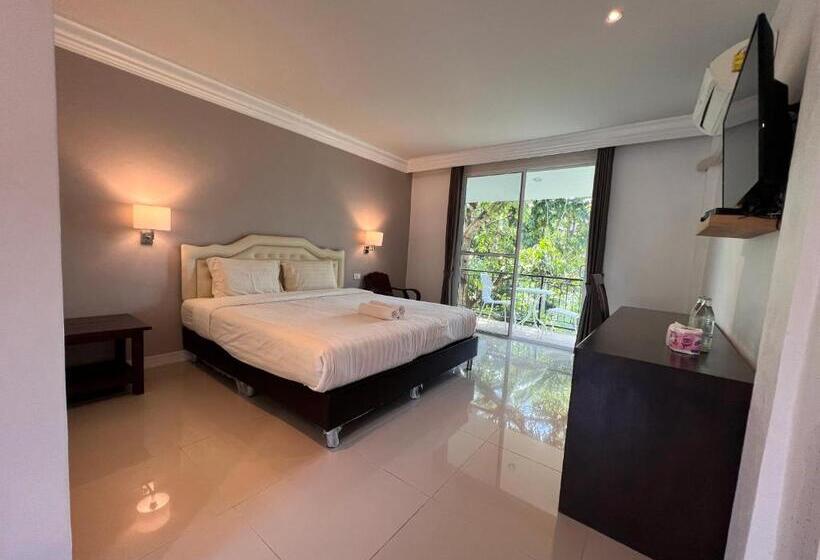 Quarto Estandar Cama King, บ้านสวนสมบูรณ์
