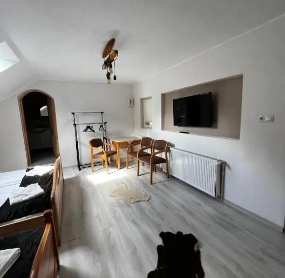 デラックスの4人部屋, Pensiunea Andalex