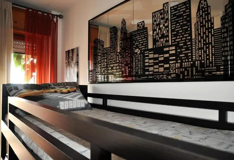 スタンダードルーム、2段ベッド共用バスルーム, Bed And Breakfast Roma