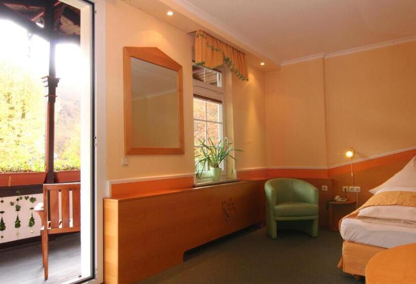 חדר סטנדרט עם מרפסת, Rabenauer Mühle Bed & Breakfast