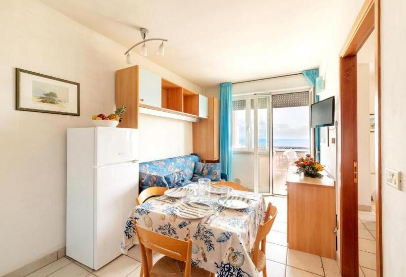 带2个卧室的公寓, Residence Brezza Di Mare