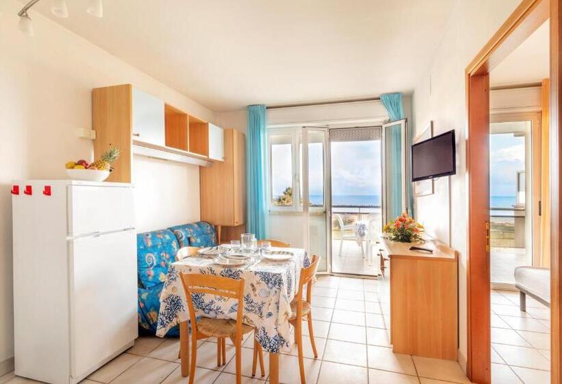 带2个卧室的公寓, Residence Brezza Di Mare