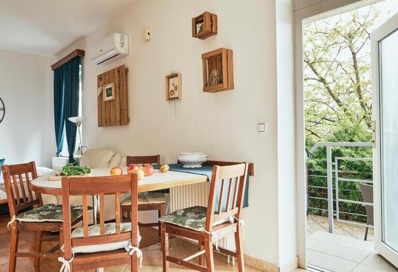 آپارتمان 1 خوابه با تراس, Rooms & Restaurant Ostarija