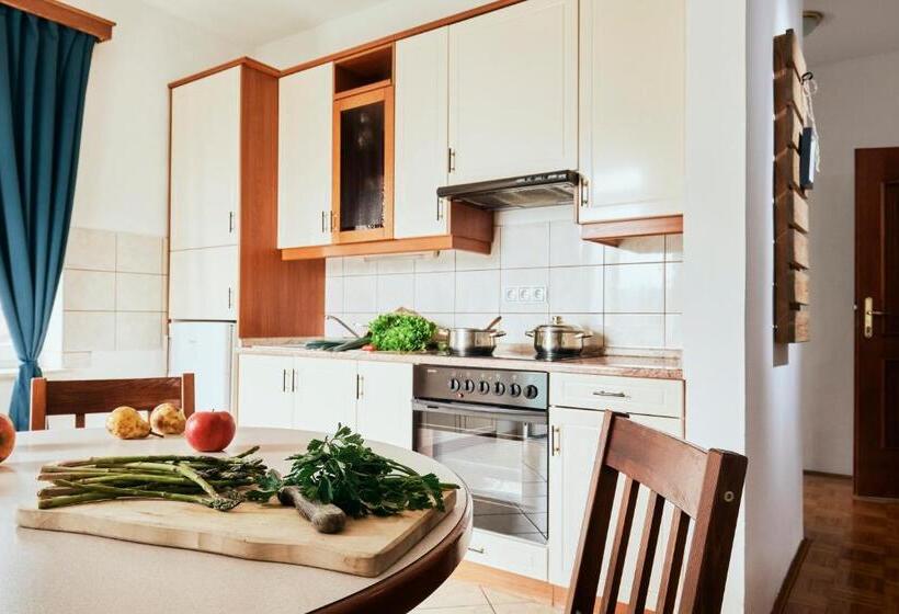 آپارتمان 1 خوابه با تراس, Rooms & Restaurant Ostarija