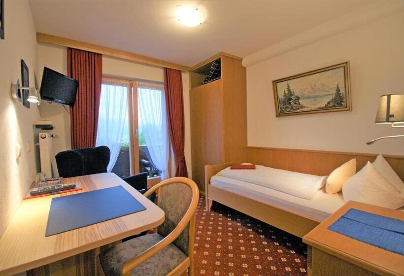 غرفة قياسية فردية مزودة بشُرفة, Alpenpanoramahotel Kohlhiasl Höh