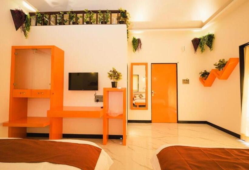 חדר סטנדרט לארבעה, Cherryleen Resort Nagaon