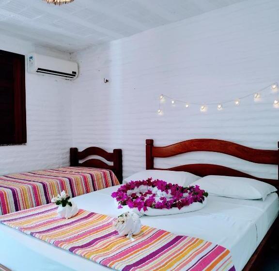 스탠다드 트리플 룸, Pousada Roane Taíba