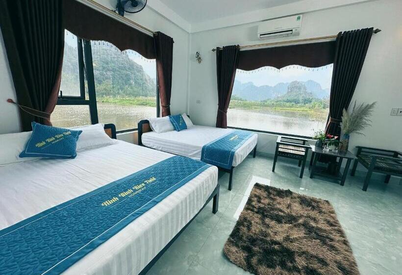 اتاق خانوادگی با چشم‌انداز کوه, Trang An Rice Field Homestay