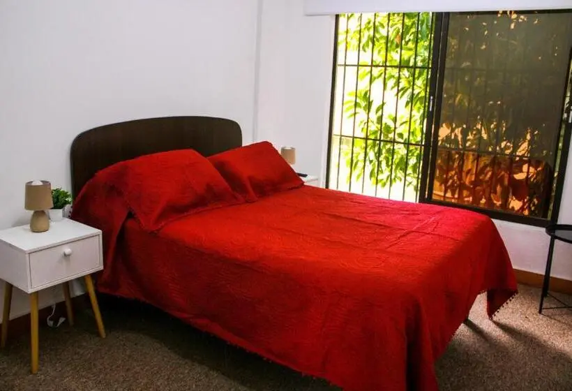 Standard-huone Jaettu Kylpyhuone, Hostal Entreorientes