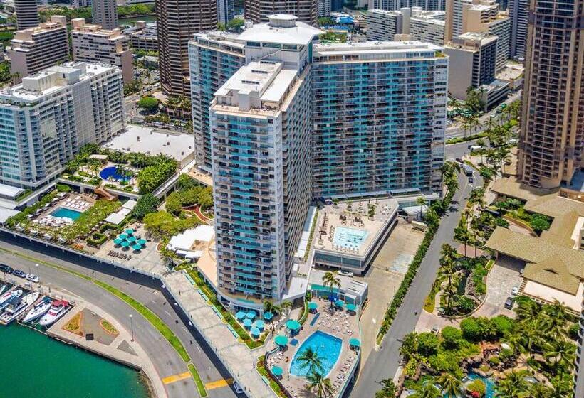 バルコニー付き1ベッドルームアパートメント, Ilikai S Best Beach Front Executive Suite