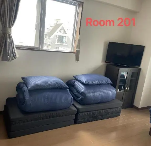 اتاق استاندارد سه تخته با بالکن, Skyhotel Ryogoku 駅徒歩4分