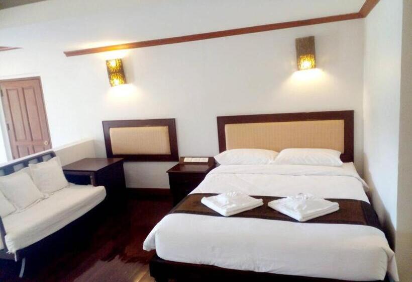 וילה דלוקס חדר שינה 1, Saensukkho Green Hotel & Resort