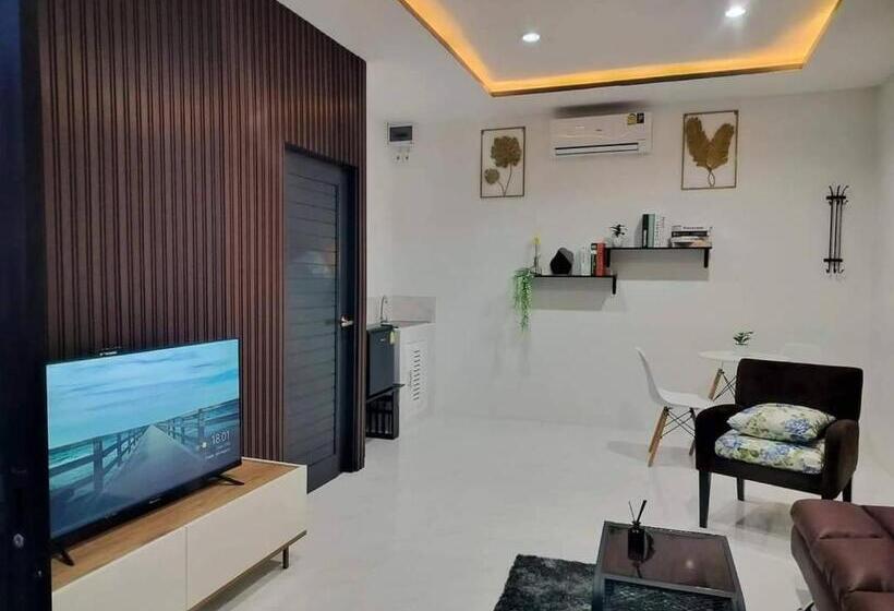 스탠다드 룸 풀장 전망, B.leaf Villa บีลีฟ วิลล่า