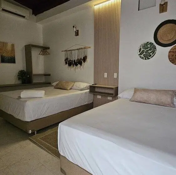 3 Bett Komfort Zimmer, Boho Boutique