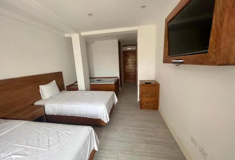 Deluxe-huone Merinäkymä, Punta Veleros Rooftop