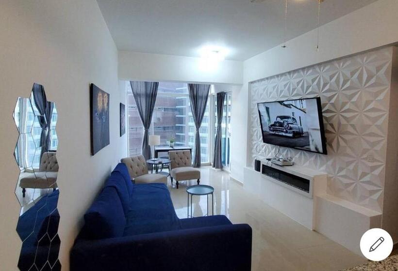 דירה בת חדר שינה 1 עם מרפסת, Oceano 21