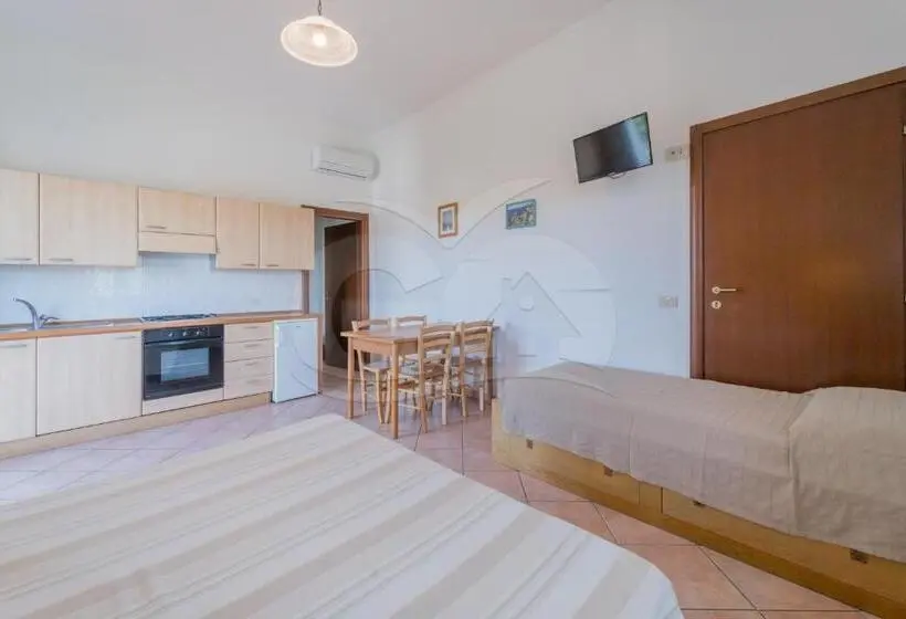 テラス付きスタンダードワンルーム, Residence Gli Olmi   Goelba