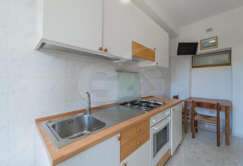 带1个卧室的公寓, Residence Gli Olmi Goelba